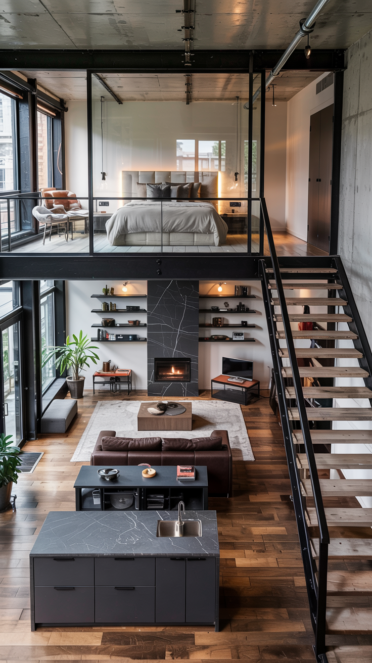 16 Stunning Modern Industrial Loft Designs for Urban Living
