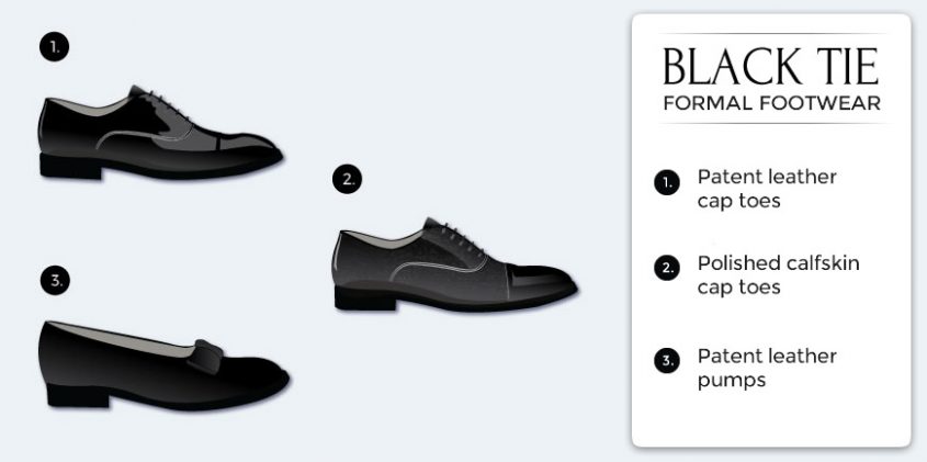 Men's Black Tie Shoes - Men's Wearhouse