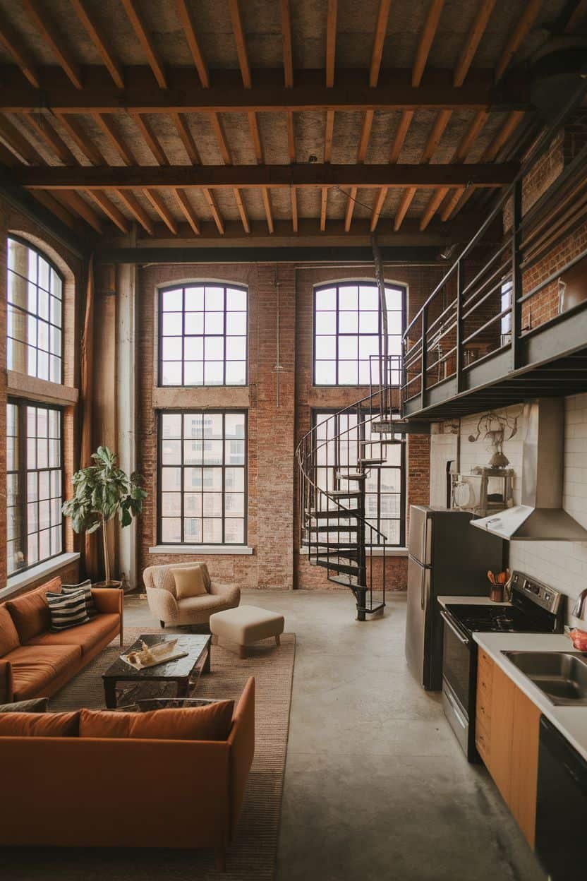 Industrial Loft Living: The Raw, Refined, & Livable Design Trend