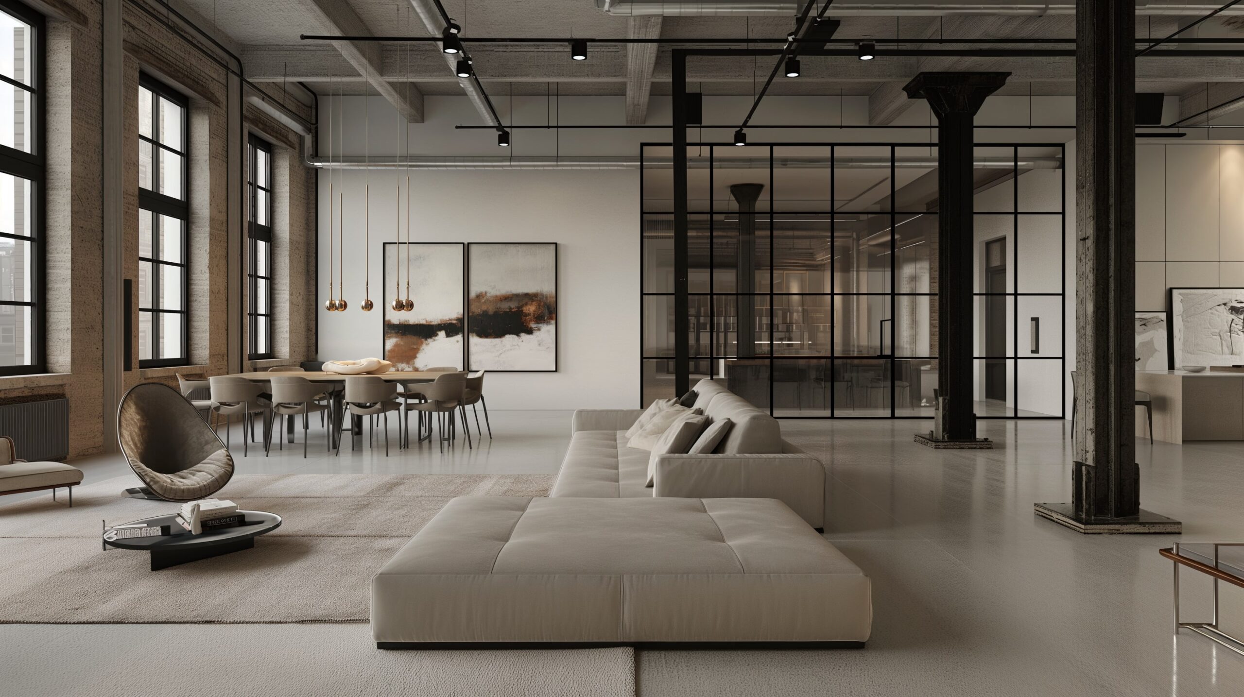 16 Stunning Modern Industrial Loft Designs for Urban Living