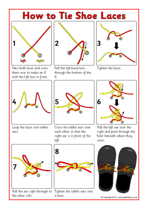 How to Tie Your Shoes - YouTube