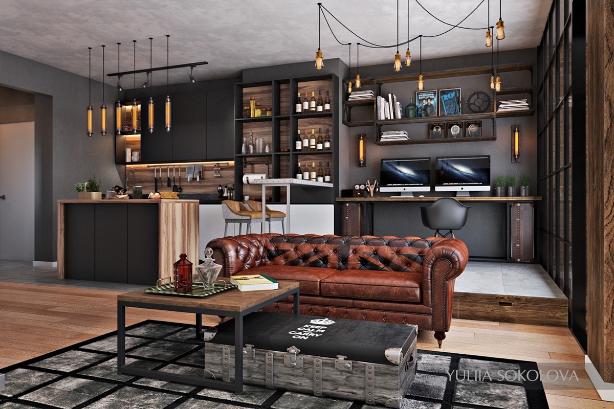 16 Stunning Modern Industrial Loft Designs for Urban Living