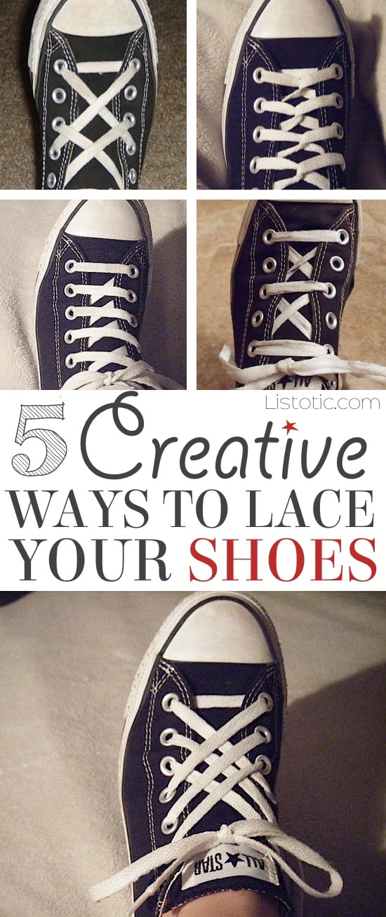 Cool Shoe Laces: 7 Creative Ways to Tie Sneakers Stylishly with Step-by ...