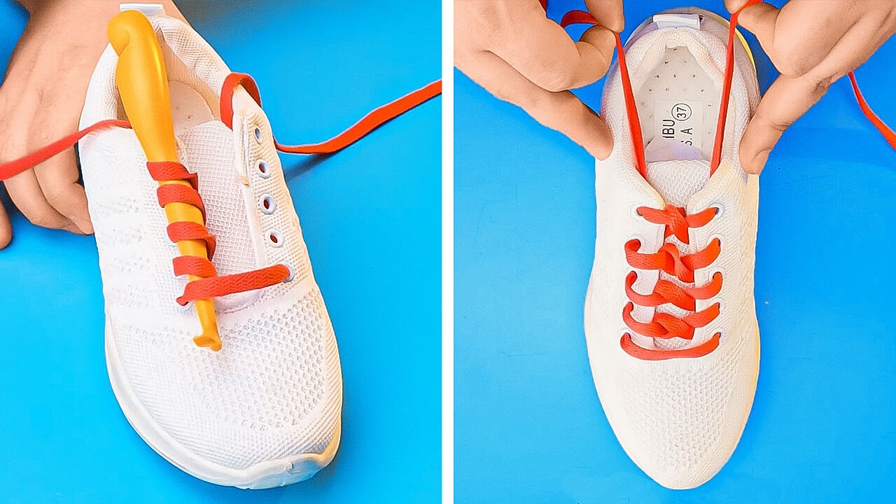 How to tie shoelaces quickly: 5 techniques