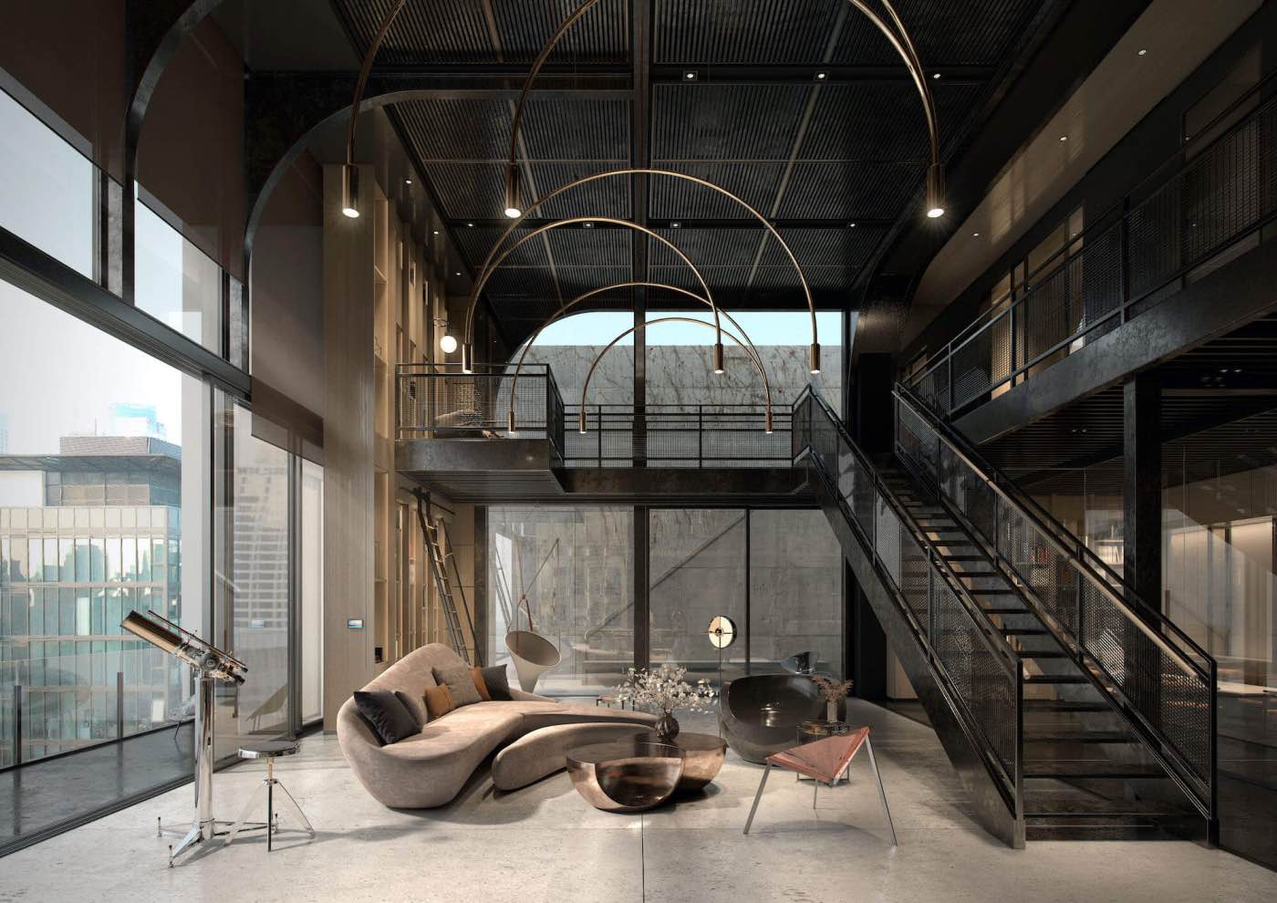 Industrial Loft Living: The Raw, Refined, & Livable Design Trend