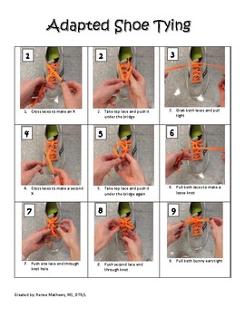 How to Tie Your Shoes: Easy Written Instructions and Pictures for ...