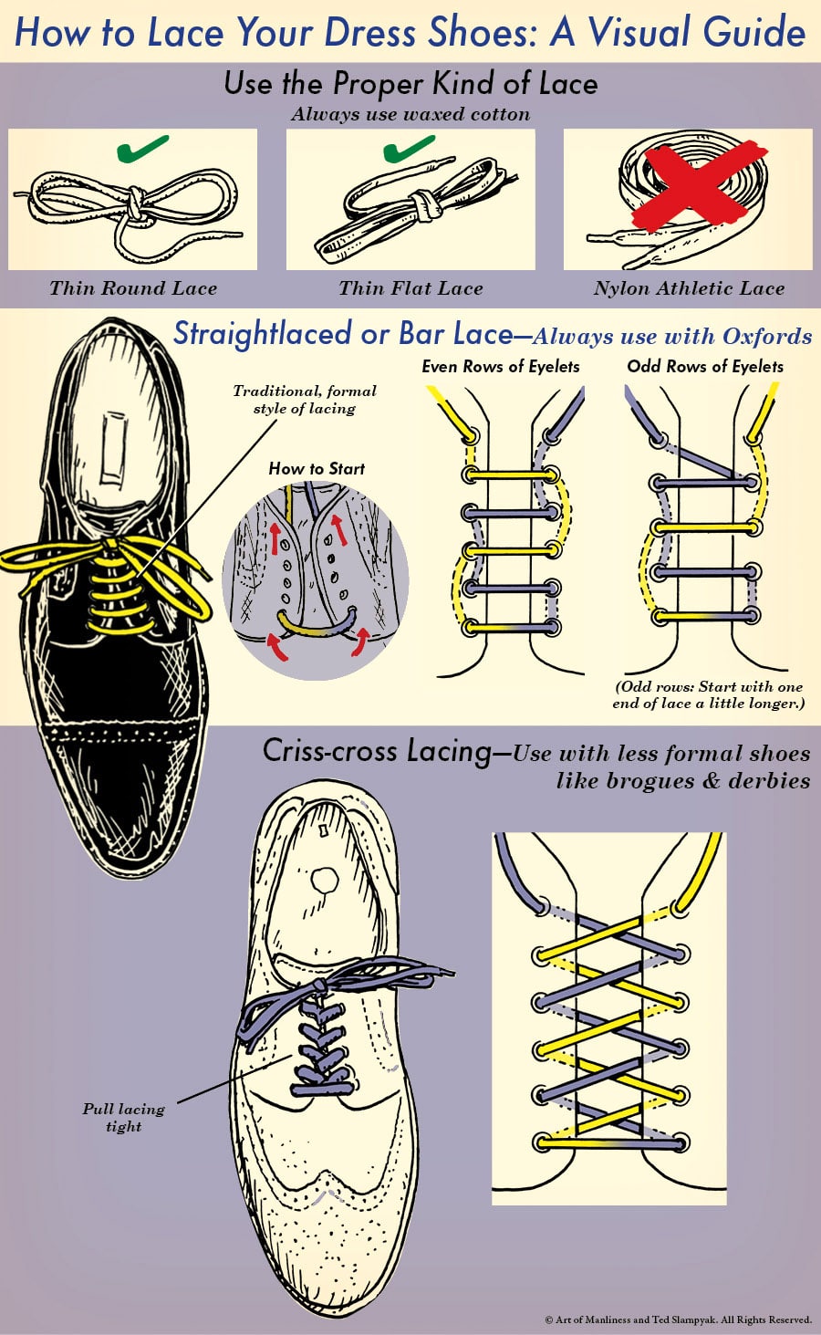 How to Lace Shoes and Use the Criss Cross Method - YouTube