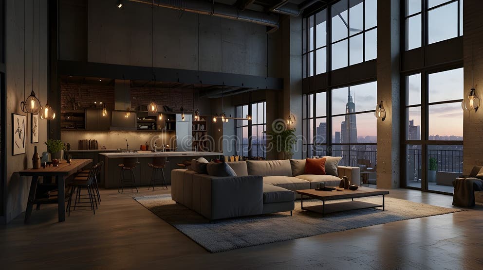 Industrial Loft Living: The Raw, Refined, & Livable Design Trend